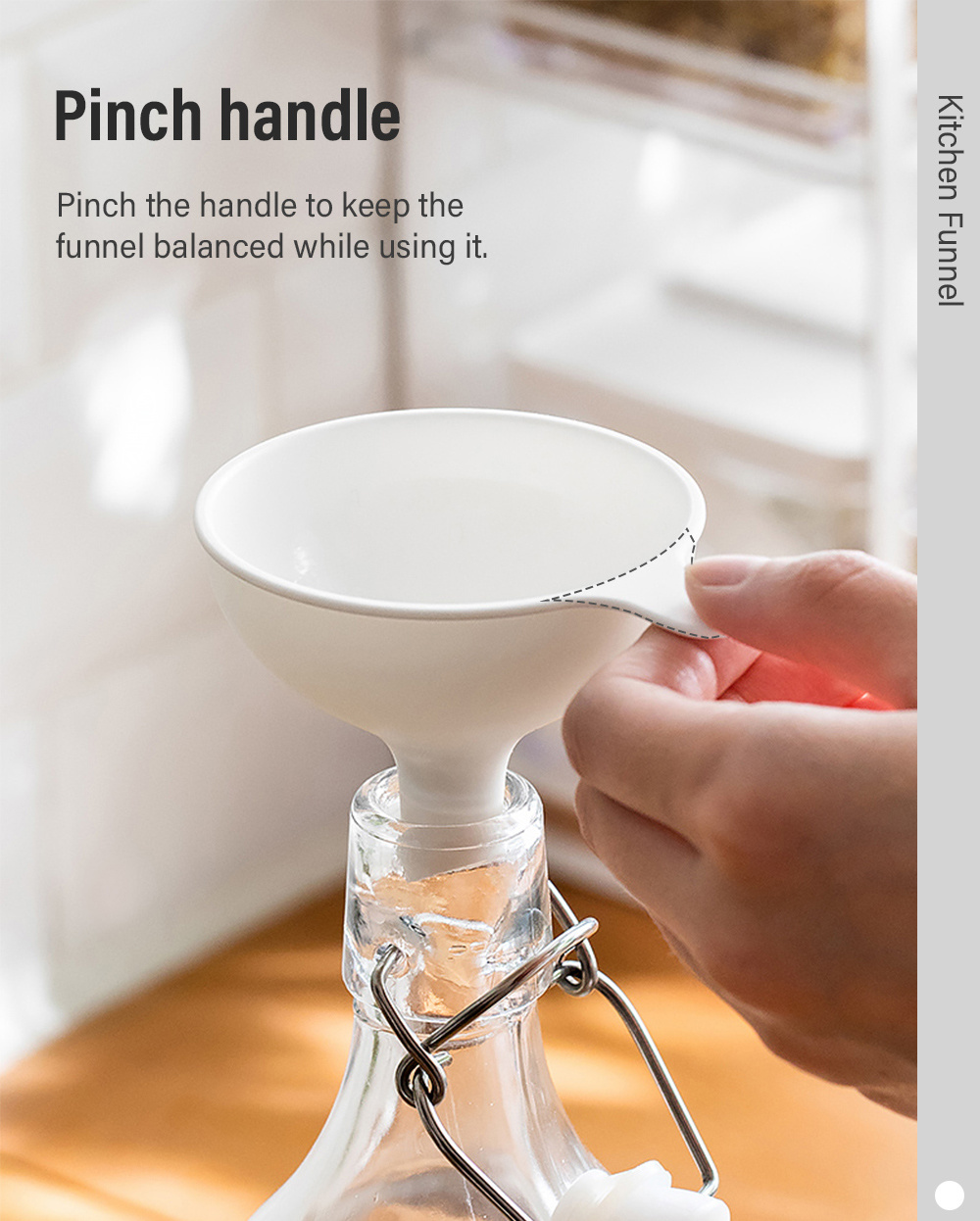 Kitchen Funnel Oil Water Spices-2-1